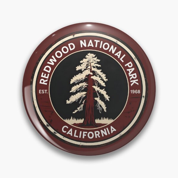 Item preview, Redwood National Park - California designed and sold by GoodOldVintage.