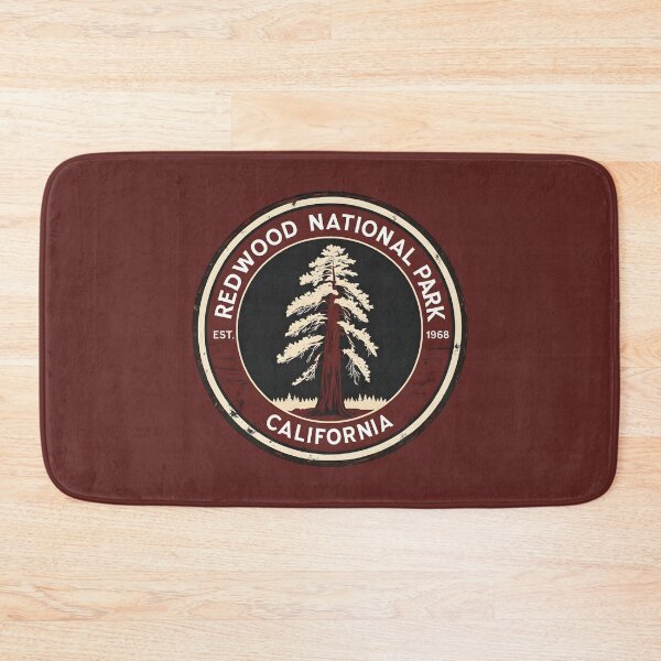 Item preview, Redwood National Park - California designed and sold by GoodOldVintage.
