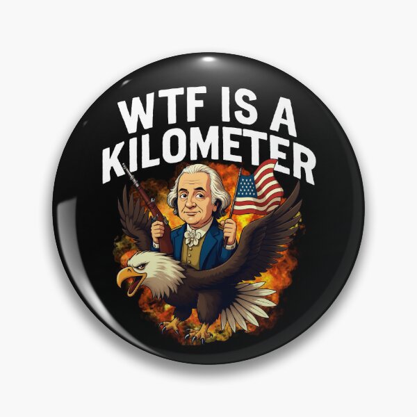 Item preview, WTF Is A Kilometer Funny 4th Of July Ben Franklin Gear designed and sold by DynamicDesign.