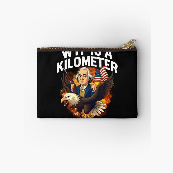 Item preview, WTF Is A Kilometer Funny 4th Of July Ben Franklin Gear designed and sold by DynamicDesign.