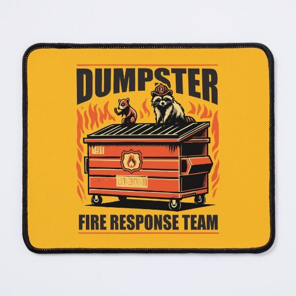 Item preview, Dumpster Fire Response Team // Funny Rescue Humor designed and sold by Scaryzz.
