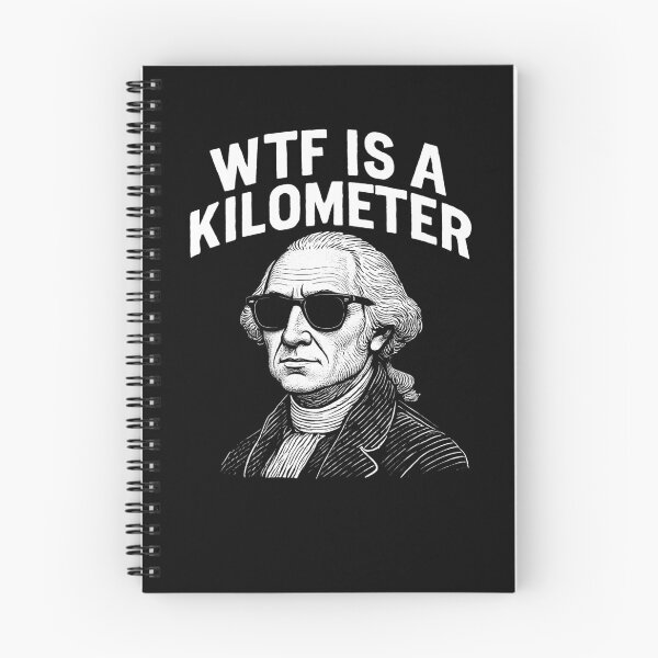 Item preview, WTF Is A Kilometer Funny 4th Of July Thomas Jefferson Gear designed and sold by DynamicDesign.
