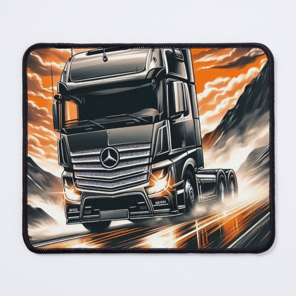 Item preview, Actros in the desert road designed and sold by AwixArslan.
