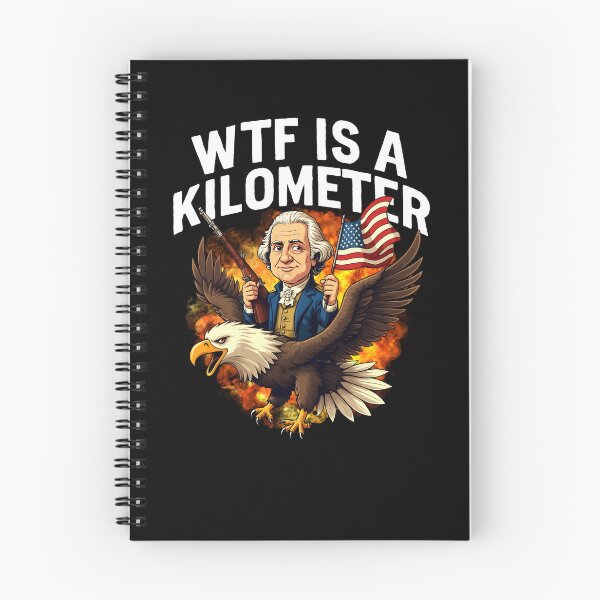 Item preview, WTF Is A Kilometer Funny 4th Of July Thomas Jefferson Gear designed and sold by DynamicDesign.