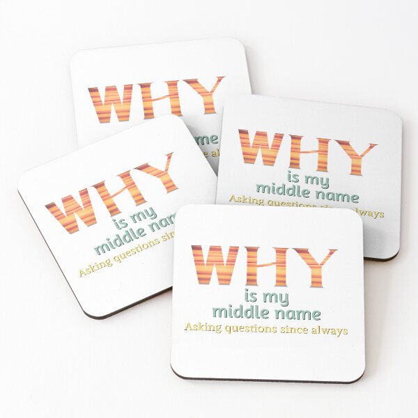 Item preview, Why Is My Middle Name – A Curious Classic designed and sold by Dungeon Wall Design.