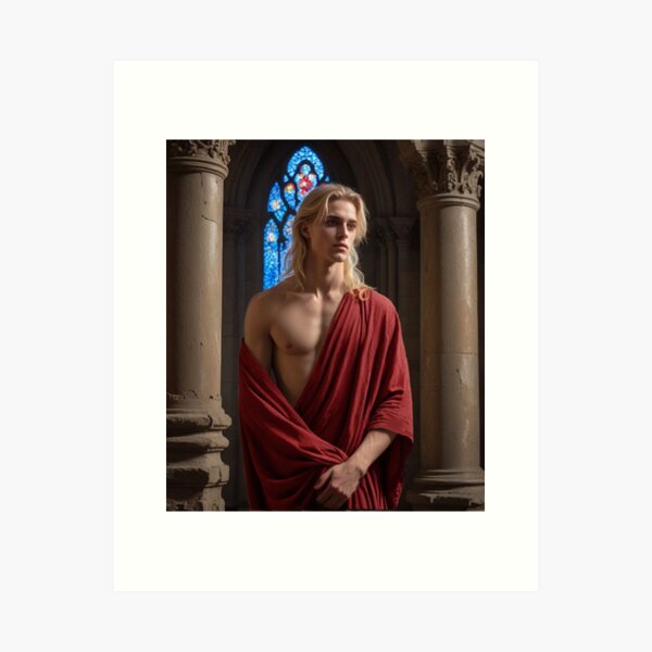 Item preview, Apollo in a Gothic church designed and sold by AntoniaDM.