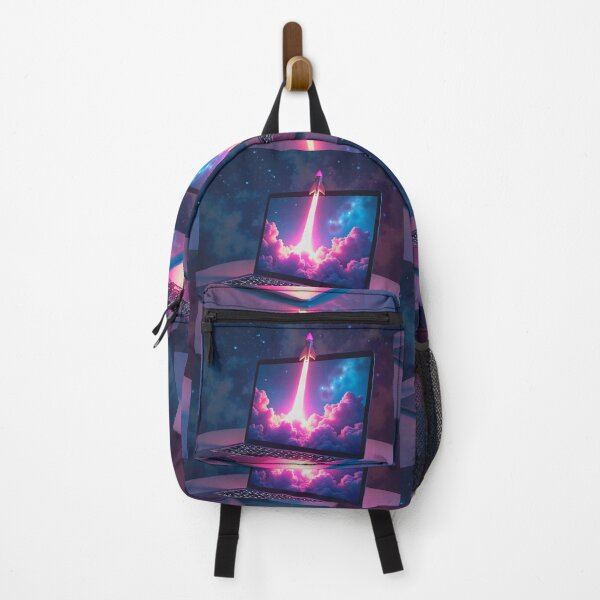 Item preview, Fantasy Gamer Nerd : abstract spaceship coming out of the laptop! designed and sold by Giulivo Store Graphic.