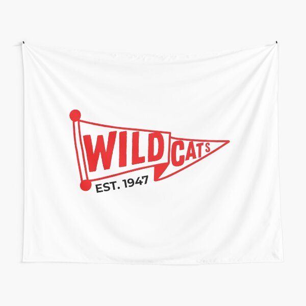Item preview, Wildcats Pennant Flag | Sports Apparel designed and sold by Heritage Coast.