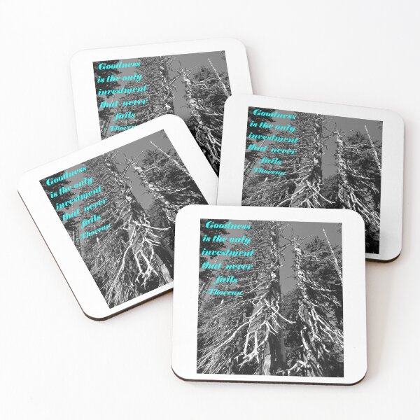 Item preview, Black & White Wilderness Photo with Thoreau Quote designed and sold by 1LuckyLuna3.