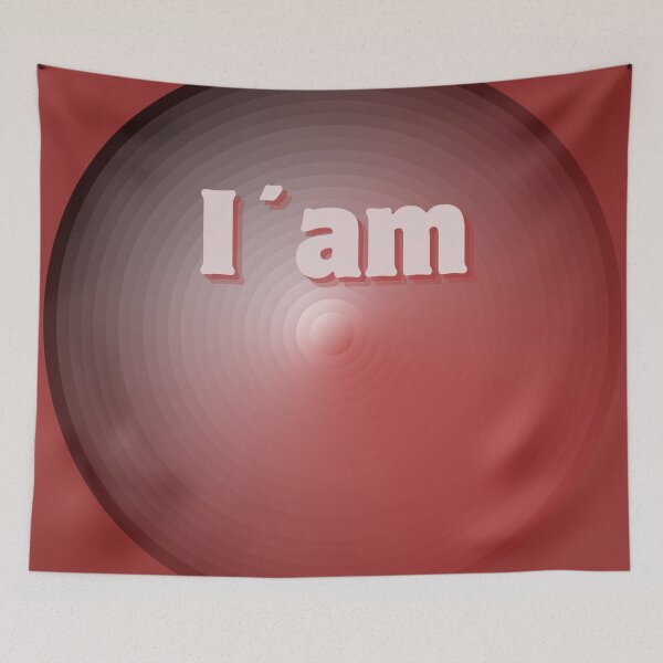Item preview, I am in an infinite red circle designed and sold by designmari.