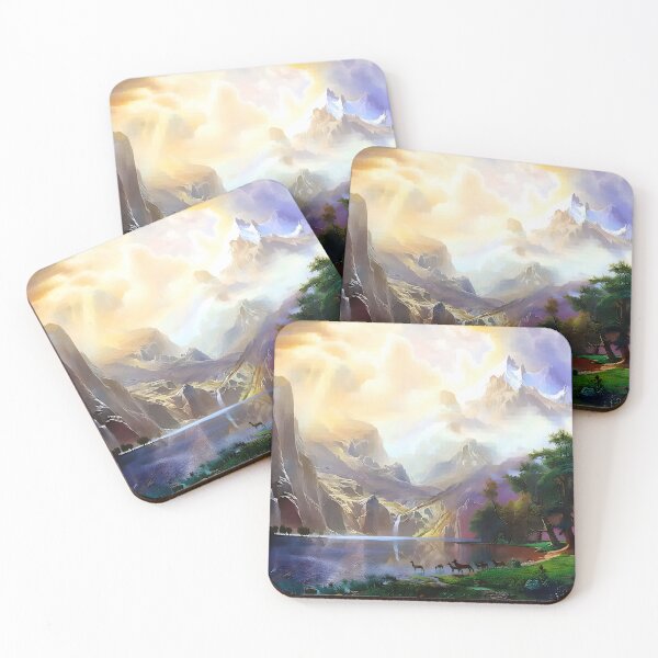Item preview, Albert Bierstadt - Among the Sierra Nevada designed and sold by Jon-Baran.