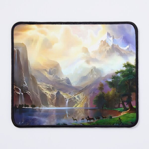 Item preview, Albert Bierstadt - Among the Sierra Nevada designed and sold by Jon-Baran.