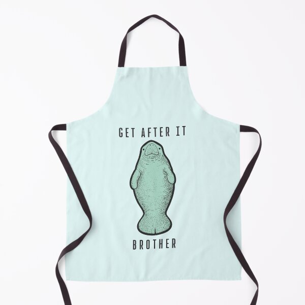 Item preview, Encouraging Manatee - Get After It, Brother designed and sold by Kelly Designed.
