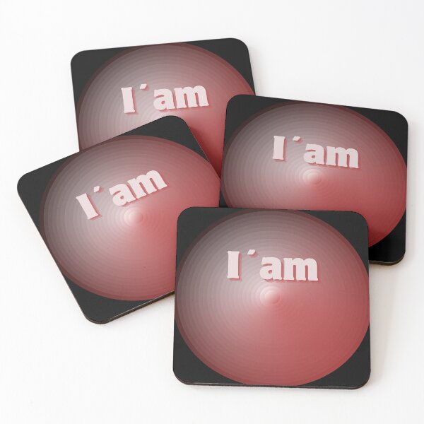 Item preview, I am in an infinite red circle in black designed and sold by designmari.
