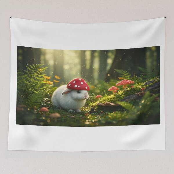 Item preview, Cottagecore Bunny designed and sold by FitEnvy.