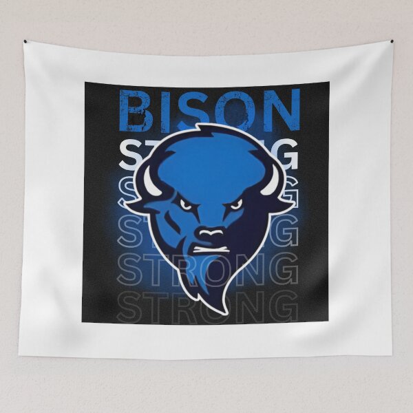 Item preview, Bison Strong – School Spirit Mascot T-Shirt for Students, Alumni, and Fans designed and sold by Stitch-Art.