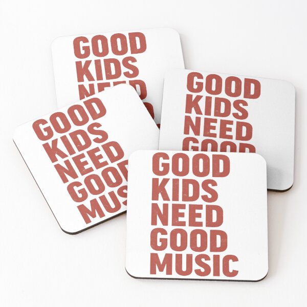 Item preview, Good Kids Need Good Music – Bold Statement Design designed and sold by BackstopAndCo.