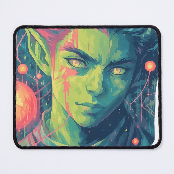 Item preview, Goblin Portrait – Fantasy Creature Art designed and sold by GummyShelf.