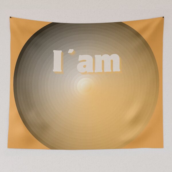 Item preview,  I am in an infinite orange circle designed and sold by designmari.