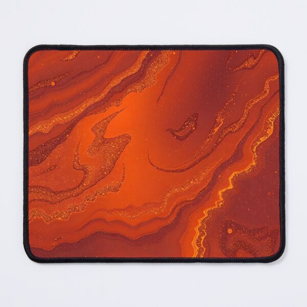 Item preview, Trendy Luxury Orange Marble Agate Collection designed and sold by TrendyDesigne412.