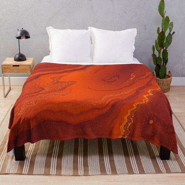 Item preview, Trendy Luxury Orange Marble Agate Collection designed and sold by TrendyDesigne412.