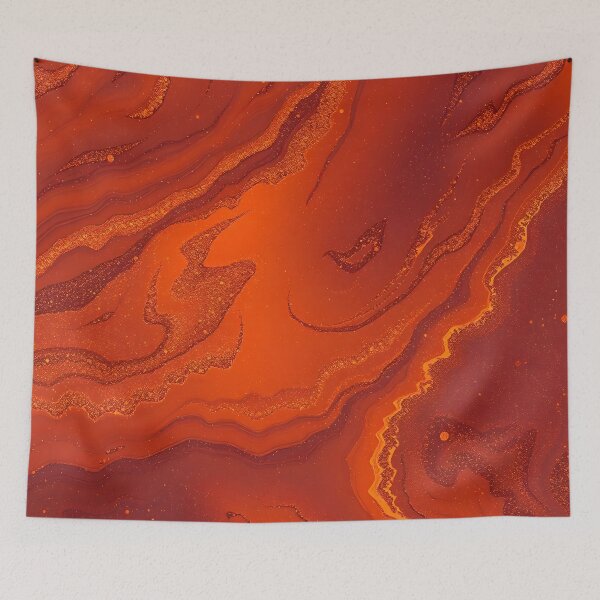 Item preview, Trendy Luxury Orange Marble Agate Collection designed and sold by TrendyDesigne412.
