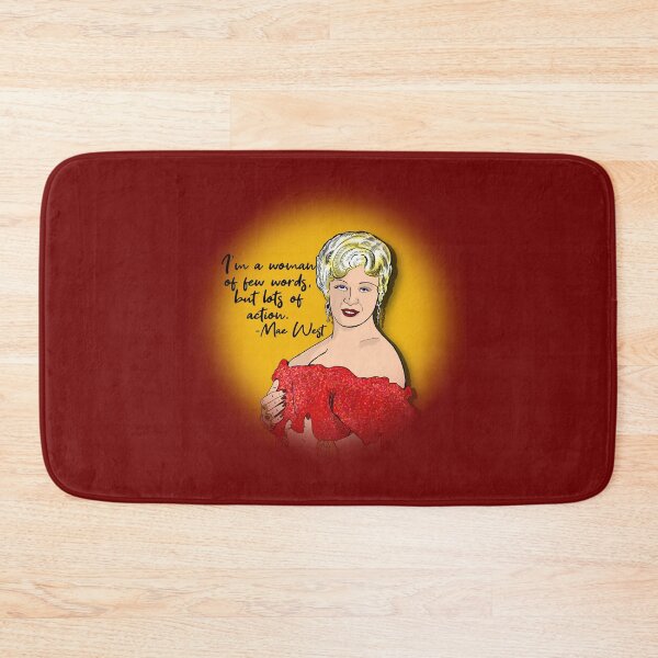 Item preview, Mae West: Pocas palabras, mucha acción designed and sold by TLBugg.