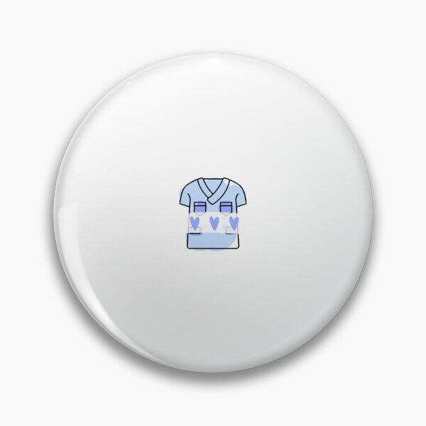 Item preview, Scrub top with hearts designed and sold by hannahsond11.