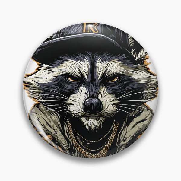 Item preview, Rogue Raccoon Boss Sticker designed and sold by Line Designs By Duck.