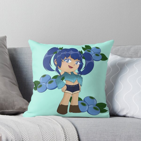 Item preview, Cute Blueberry Theme Chibi with Blueberries  designed and sold by KiyaSketches.