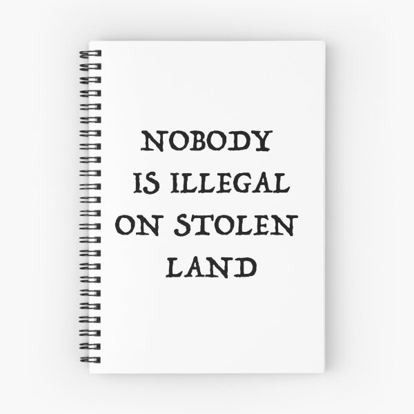 Item preview, No one is illegal on stolen land designed and sold by blackoutstudios.