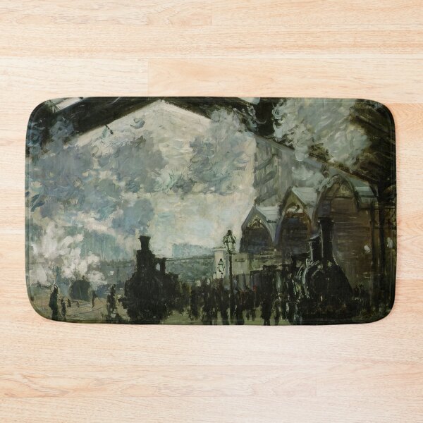 Item preview, Saint Lazare Station   1877 by Claude Monet designed and sold by GabyddAlessandr.