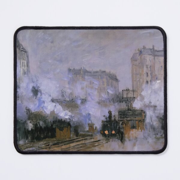 Item preview, Saint Lazare Station Arrival of a Train   1877 by Claude Monet designed and sold by GabyddAlessandr.