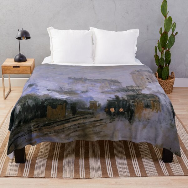 Item preview, Saint Lazare Station Arrival of a Train 1877 by Claude Monet designed and sold by GabyddAlessandr.