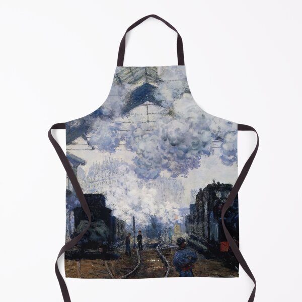 Item preview, Saint Lazare Station Exterior 1876 by Claude Monet designed and sold by GabyddAlessandr.