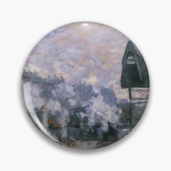 Item preview, Saint Lazare Station the Western Region Goods Sheds   1877 by Claude Monet designed and sold by GabyddAlessandr.