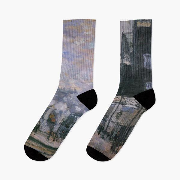 Item preview, Saint Lazare Station the Western Region Goods Sheds   1877 by Claude Monet designed and sold by GabyddAlessandr.