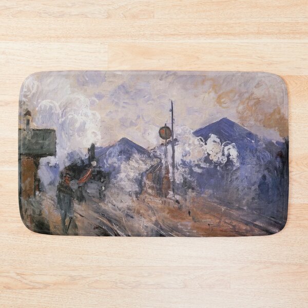 Item preview, Saint Lazare Station Track Coming out   1877 by Claude Monet designed and sold by GabyddAlessandr.