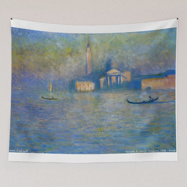 Item preview, San Giorgio Maggiore Twilight   1908 by Claude Monet designed and sold by GabyddAlessandr.
