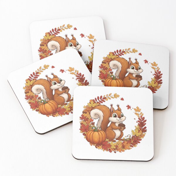 Item preview, Fall Squirrel designed and sold by Milovat Designs.