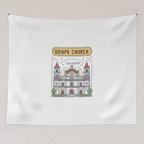 Item preview, Quiapo Church (Minor Basilica of the Black Nazarene) designed and sold by likbatonboot.