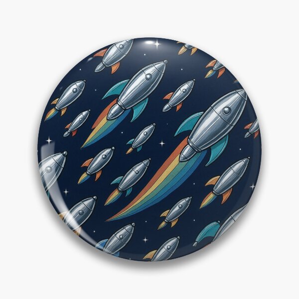 Item preview, Retro Rocket Blast-Off Gear designed and sold by CleverCulture.