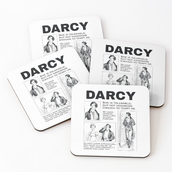 Item preview, Darcy Collage- Darcy Images and Quotes designed and sold by LitnLore.