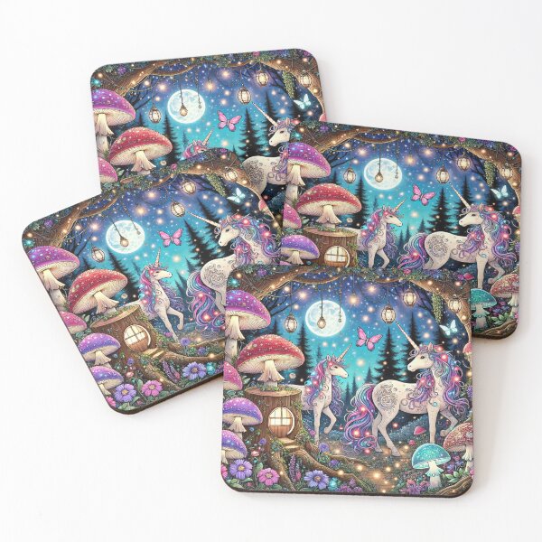 Item preview, Starlit Whimsy: Enchanted Yule Grove designed and sold by Dream Bloom Gallery.
