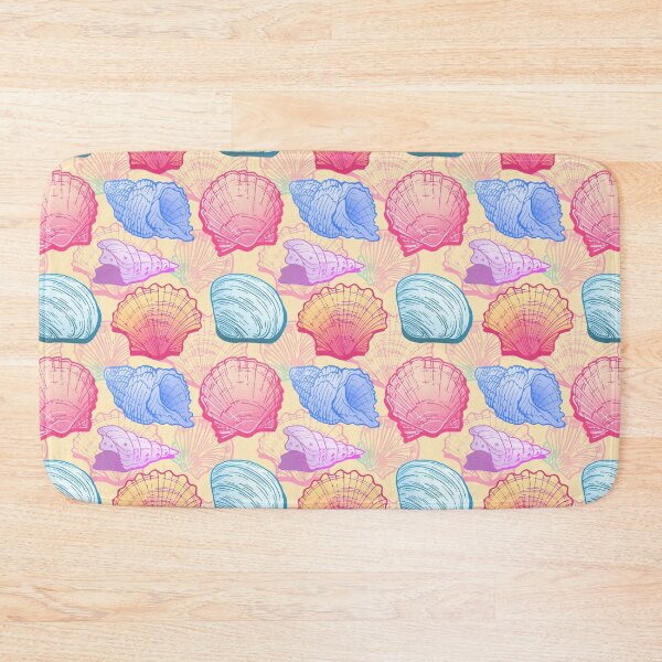 Item preview, 'Seashell Stickers' Summer Beach Colourful Designs designed and sold by Drawn by Ellie.