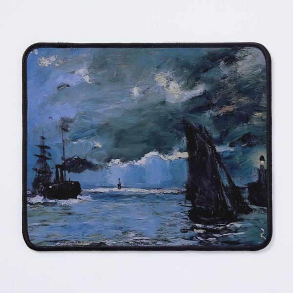 Item preview, Seascape Night Effect   1866 by Claude Monet designed and sold by GabyddAlessandr.
