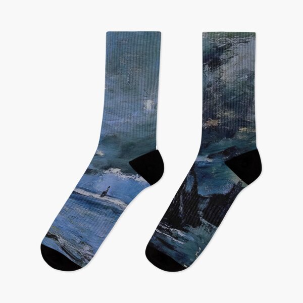 Item preview, Seascape Night Effect   1866 by Claude Monet designed and sold by GabyddAlessandr.