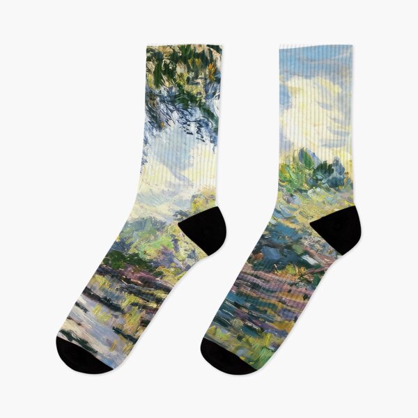 Item preview, Section of the Seine near Giverny   1885 by Claude Monet designed and sold by GabyddAlessandr.