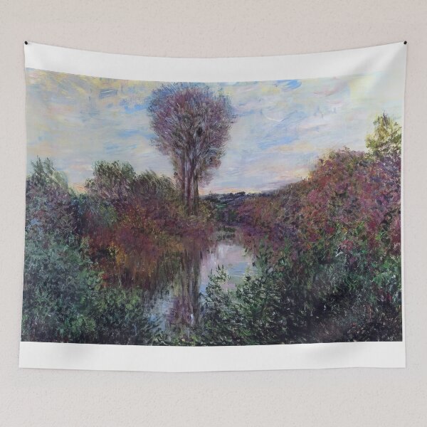 Item preview, Small Branch of the Seine   1878 by Claude Monet designed and sold by GabyddAlessandr.