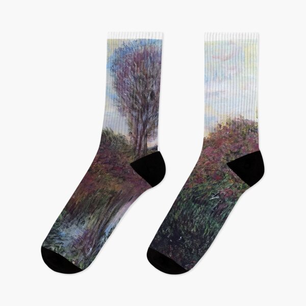 Item preview, Small Branch of the Seine   1878 by Claude Monet designed and sold by GabyddAlessandr.